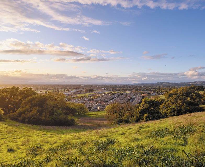 Cooper Creek area of Santa Rosa, California 