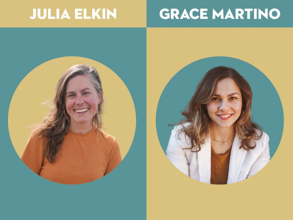 julia elkin and grace martino profile images
