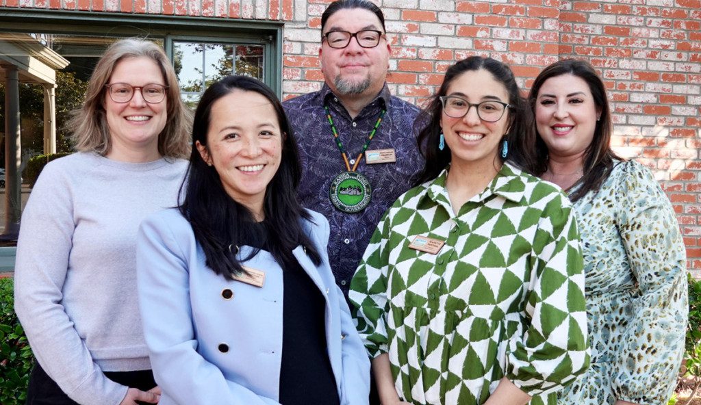 Sonoma Land Trust board members pose for a picture