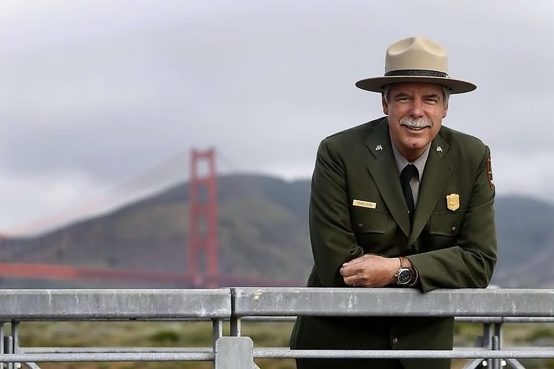 Frank Dean, miembro de la junta del Sonoma Land Trust