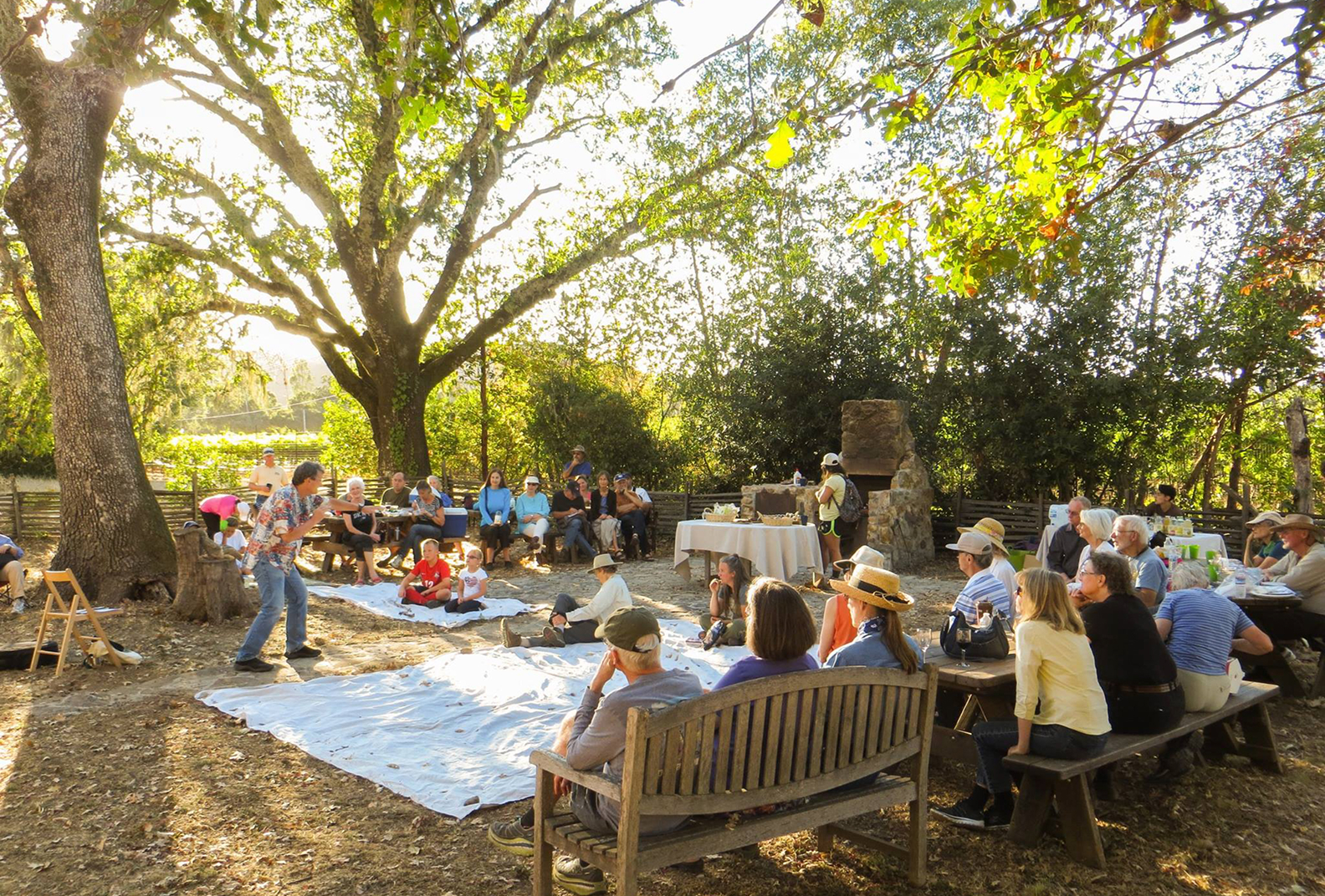 Members' Day celebration at Glen Oaks Ranch
