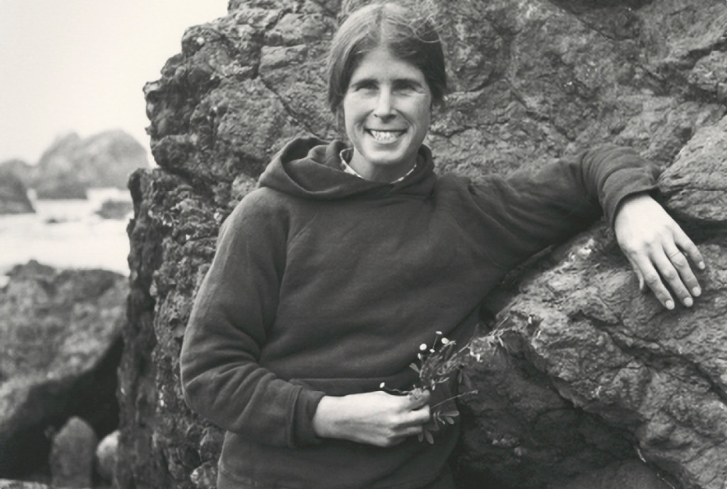 Marilyn Goode on the coast.