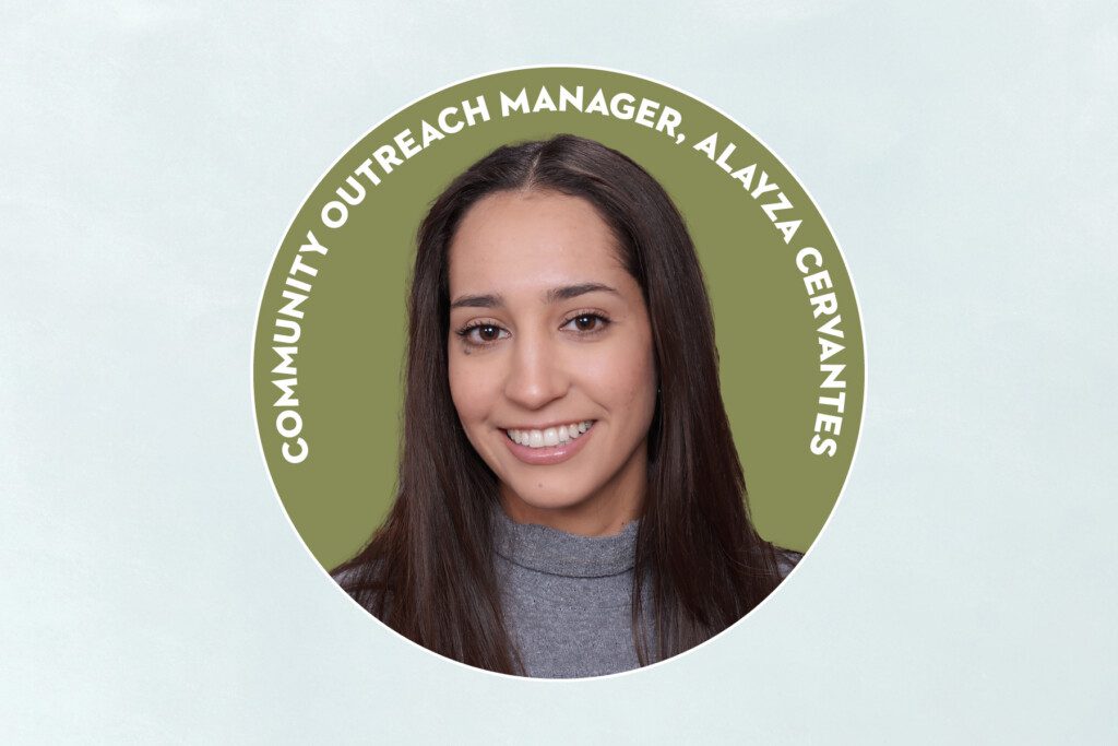 Fotografía de Alayza-Cervantes, Directora de Extensión Comunitaria de Sonoma Land Trust.